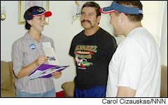 Central Washington Democratic canvassers